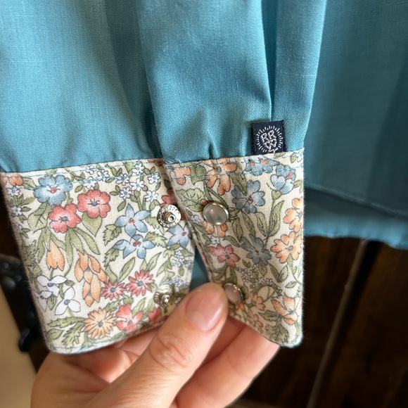 Vintage Cowgirl Rockmount Pearl Snap Sz Large - Picture 4 of 4